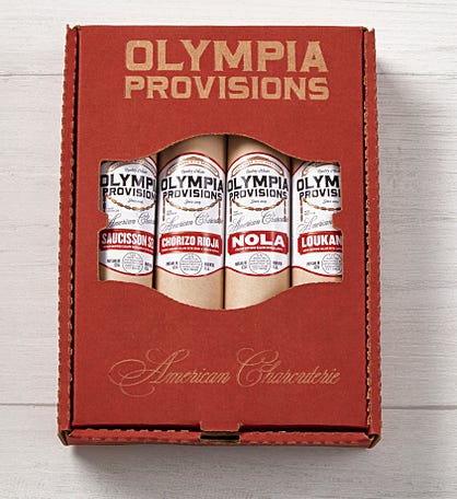 Olympia Provisions European Salami Sampler Box
